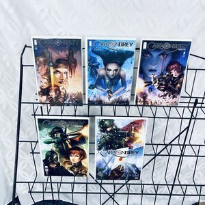 Carbon‎ Grey 1-2 and Volume 2 1-3 Lot Image Comics Dustin Nguyen